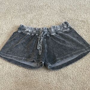 Hard Tail Dark Gray Terry Shorts, Size Large (Y12)